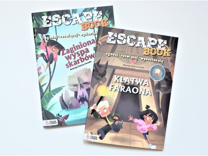 Escape Book – pomysł na szczególnie przygodową literaturę. Recenzja