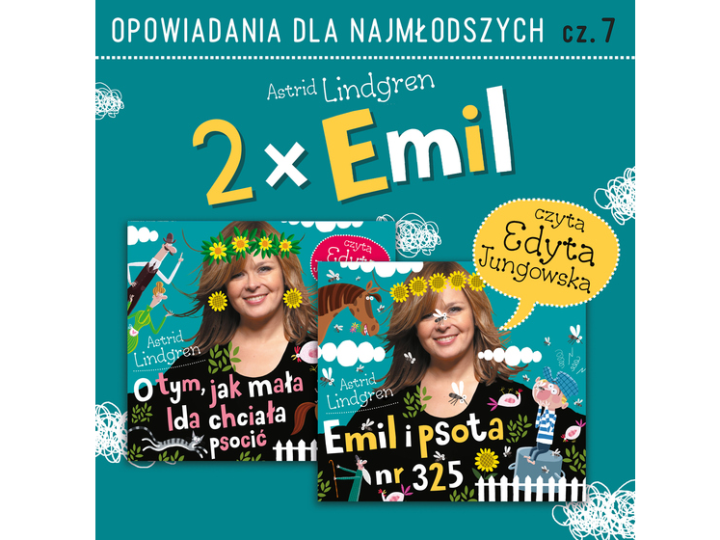Seria opowiadań dla najmłodszych! 2 x Emil